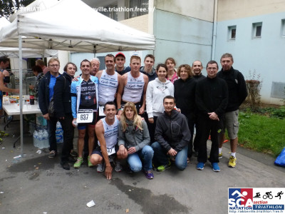 Les abbevillois au Triathlon de Lomme